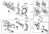 0446528430-PAD KIT, DISC BRAKE, FRONT