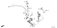 57450T6AJ01-SENSOR ASSY,FRONT