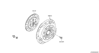 30100ED800-DISC,CLUTCH