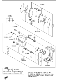 K0Y13398Z-CALIPER(R),PADLESS-F