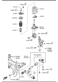 KD4534700A-DAMPER(R),FRONT