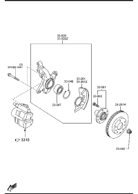 TD133325X-DISC, FRONT