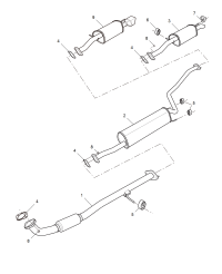 50016610-PIPE ASSY, EXHAUST, FRONT