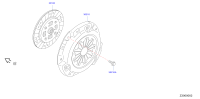 30100ED80A-DISC,CLUTCH