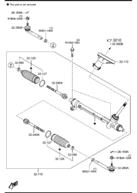 DB2P32110B-GEAR,STEERING