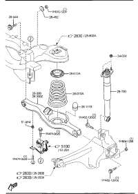 EH4628910A-DAMPER,REAR