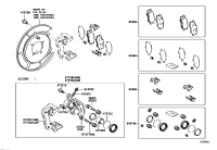 0446606090-PAD KIT DISC BRAKE