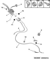 474641-WIRE B,HAND BRAKE