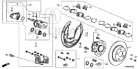 43018TBZH00-CALIPER SUB-ASSY