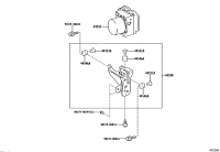 4405058410-ACTUATOR ASSY, BRAKE