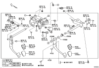 SU00300945-SUPPORT ASSY, BRAKE