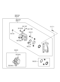 583023KA50-Pad kit-rear disc brake