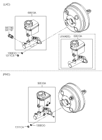 585103K000-CYLINDER ASSY-BRAKE MASTER