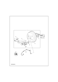 C00196129-BOOSTER ASSY BRAKE