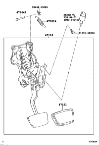 471100N021-SUPPORT ASSY, BRAKE