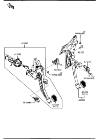 CC2941300G-PEDAL ASSY,CLUTCH