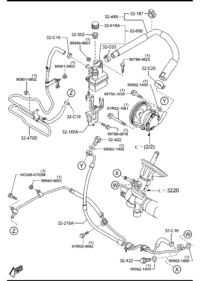 B01A32691-Cap, vane pump tank