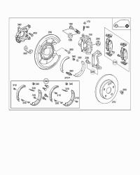 1684200420-BRAKE PAD SET FR W220/17.7MM