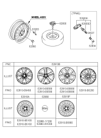 529333X305-VALVE-TPMS