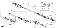 44306SZTA01-JOINT ASSY-CV LH