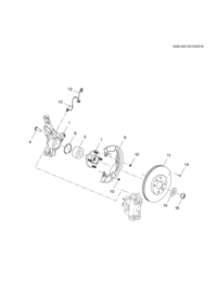 90767719-BRACKET ASSY-RADIATOR MTG UPR