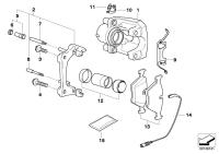 34116794913-BRAKE PAD SET/F20/F30