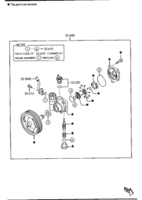 BP4M32600B-Pump, steering