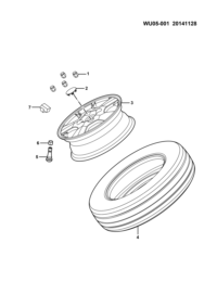 23890817-WHEEL NUT