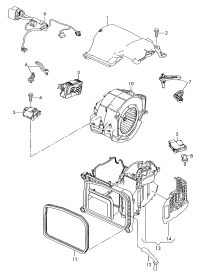 4F0820057B-Lid, blower motor