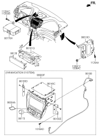 965602W3004X-HEAD UNIT ASSY-AVN