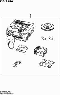 5520081A31-PAD SET, DISC BRAKE