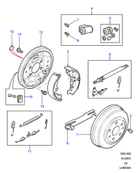 SDC000010-DRUM-KICK DOWN BRAKE