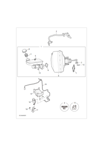C00074421-BOOSTER ASSY BRAKE