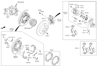 58302C5A70-Pad kit-rear disc brake