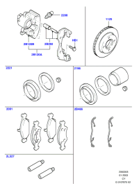 3N211125AA-BRAKE DISC LR/RR SPORT/L320