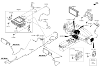 96560B15804X-HEAD UNIT ASSY-AVN