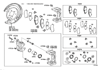 0446630312-PAD KIT, DISC BRAKE, REAR