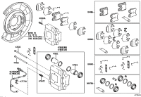 0446650170-PAD KIT, DISC BRAKE, REAR