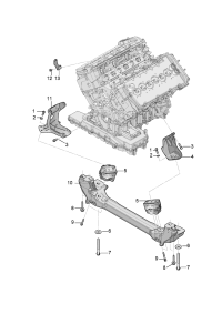 4E0199205M-ENGINE MOUNTING