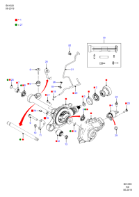 EB3G3N226CC-HOSE-OIL RETURN PIPE