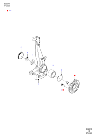 AB311215BC-WHEEL BEARING KIT L322/L405