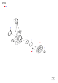 AB311106BF-WHEEL HUB REAR-EVOQUE