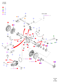 EB3C5T516AC-LINKAGE,A-TRANSMISSION-W5A580