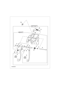 C00059668B-PEDAL ASSY-BRAKE