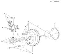 13286439-BOLT - LWR ARM