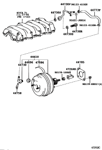 4461050280-BOOSTER ASSY, BRAKE