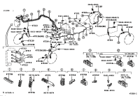 9094702D28-HOSE, FLEXIBLE, NO.1(FOR FRONT)