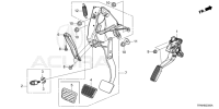 17800TRNS82-PEDAL ASSY-ACCELERATOR