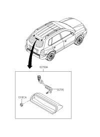 927002E000-LAMP ASSY-HMS