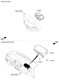 80300K8000-AIR BAG ASSY-PASSENGER